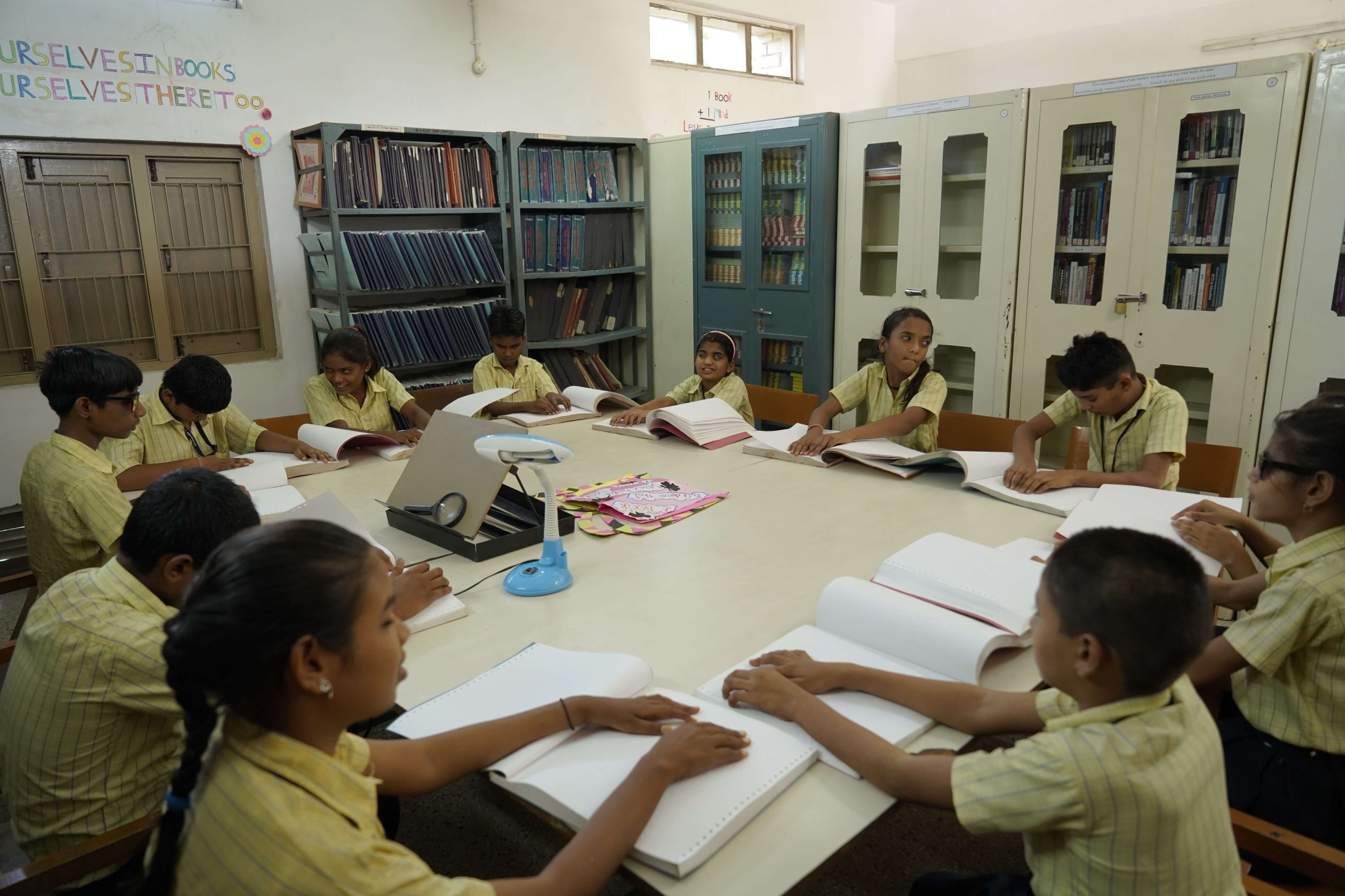 Activity 3 - Master Digish Jagdish Modi Braille Library - Vidyamandir Trust, Palanpur
